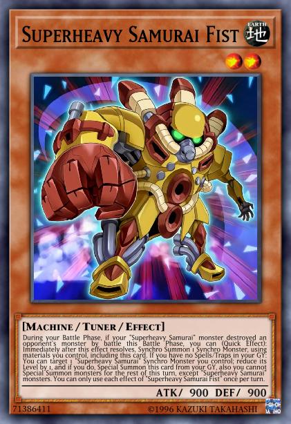 Superheavy Samurai Fist