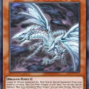 Blue-Eyes Alternative White Dragon